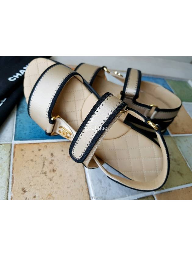 women sandals - CHANEL - BALAAN 3