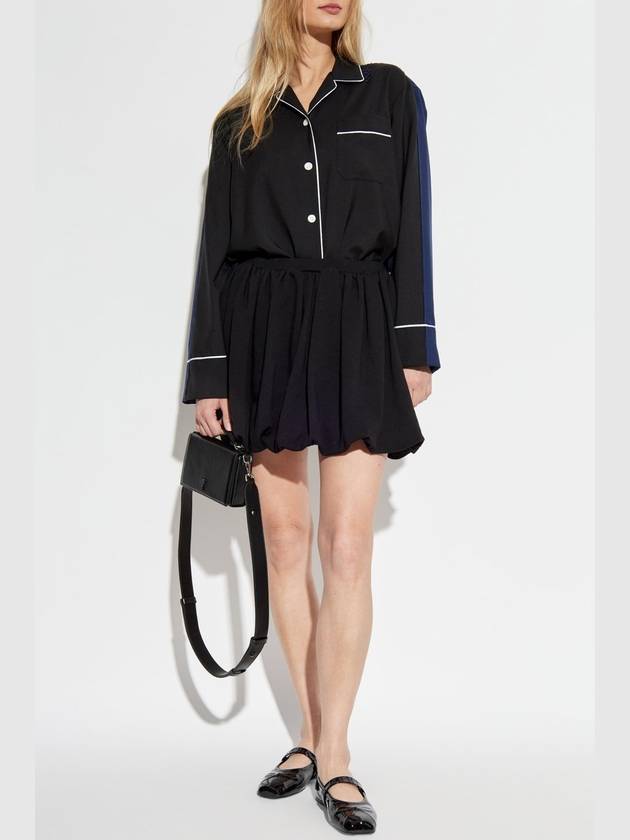 Marni Wool Shirt With Vintage Effect, Women's, Black - MARNI - BALAAN 2