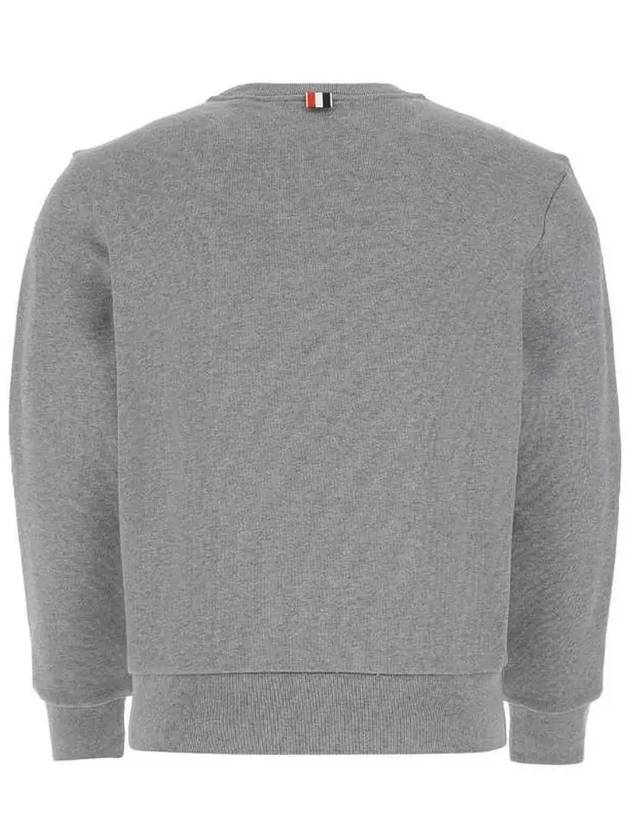 4 Bar Stripe Sweatshirt Grey - THOM BROWNE - BALAAN 4