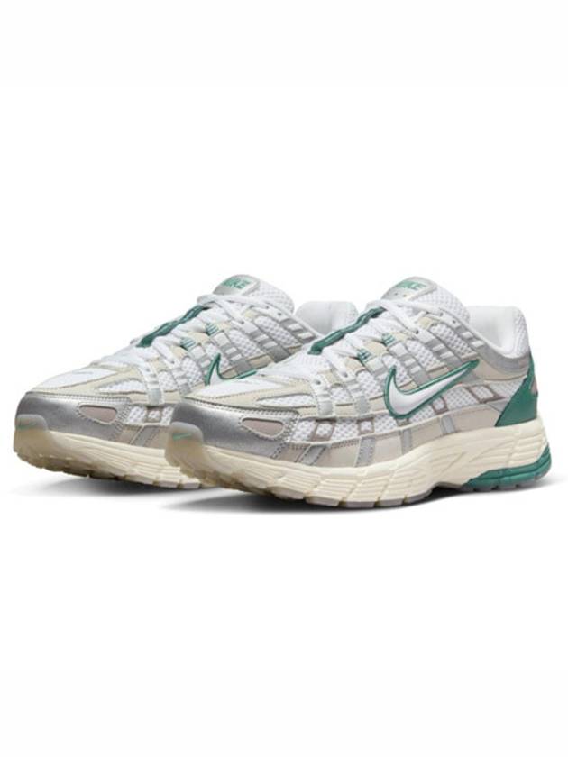 P 6000 Premium Low Top Sneakers Light Bone Green - NIKE - BALAAN 4