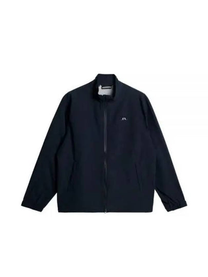 Men's Theo Rain Zip-Up Jacket Navy - J.LINDEBERG - BALAAN 2