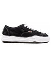 Baker OG Sole Broken Low Top Sneakers Black - MAISON MIHARA YASUHIRO - BALAAN 5