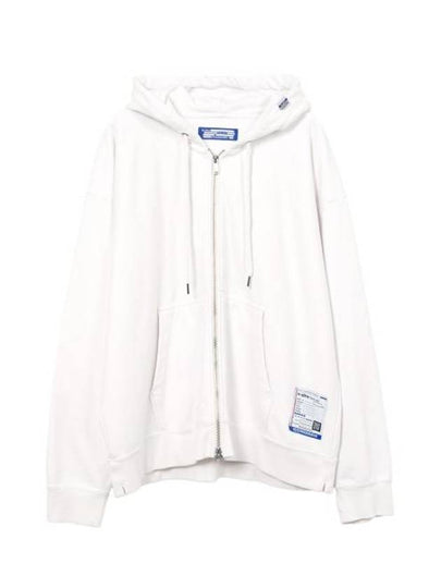 Logo Cotton Zip-Up Hoodie White - MAISON MIHARA YASUHIRO - BALAAN 2