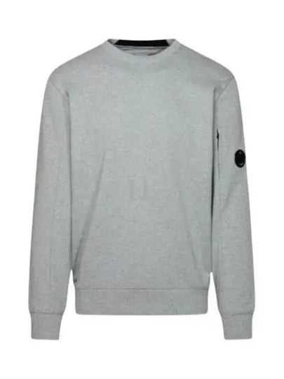 Diagonal Raised Fleece Sweatshirt Grey - CP COMPANY - BALAAN 2