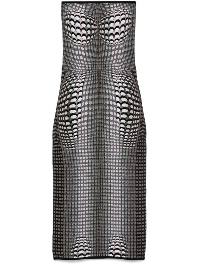 MARINE SERRE Dresses Grey - MARINE SERRE - BALAAN 1