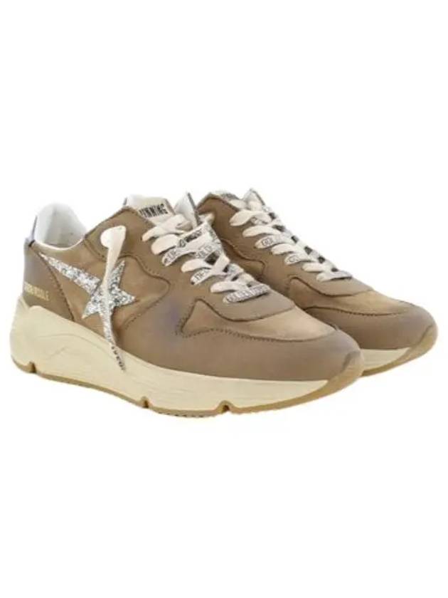 Running Glitter Star Low Top Sneakers Beige - GOLDEN GOOSE - BALAAN 2