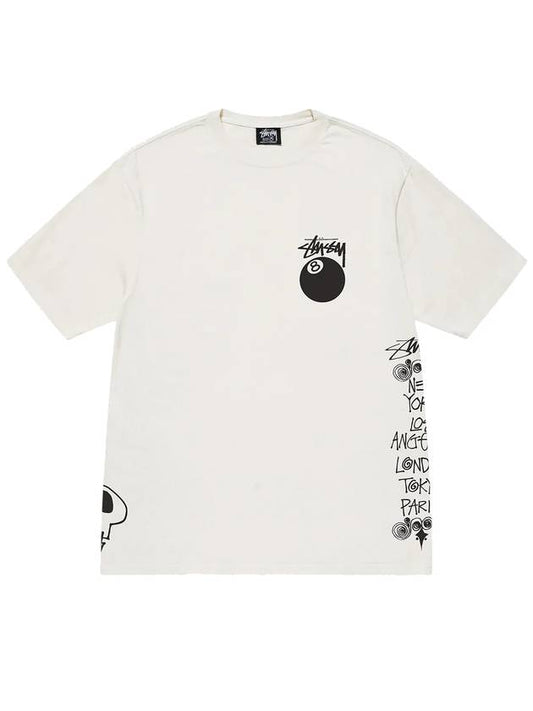 Test Strike Relaxed Short Sleeve T-Shirt White - STUSSY - BALAAN 1