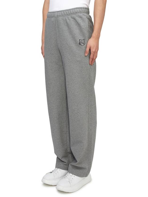 Bold Fox Head Patch Relaxed Jogger Track Pants Grey - MAISON KITSUNE - BALAAN 3