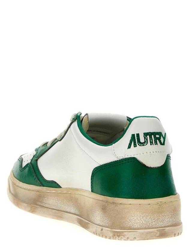 Super Vintage Low Top Sneakers Green - AUTRY - BALAAN 4