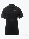 UK Dri-Fit Tour Men's Solid Golf Polo Collar - DR5298-010 - NIKE - BALAAN 2