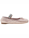 Satin Ballerinas Pink - MIU MIU - BALAAN 3