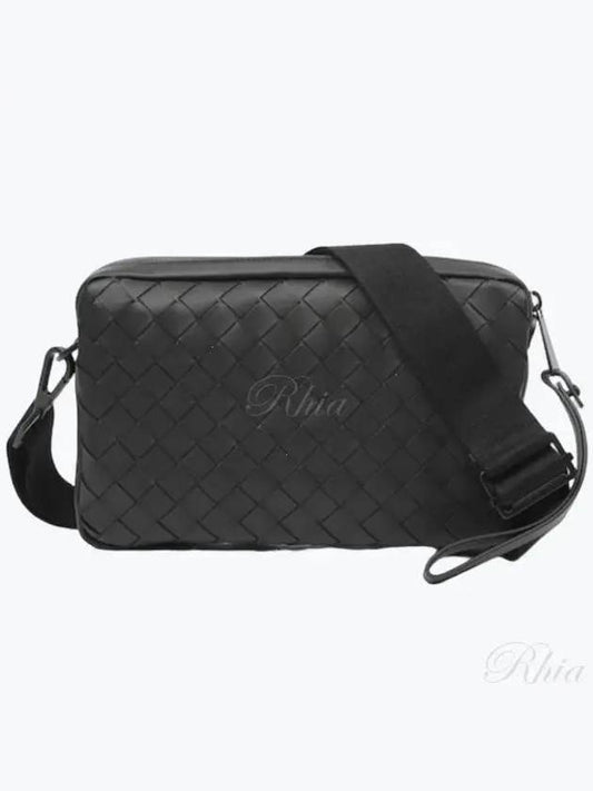 Intrecciato Cross Bag Black - BOTTEGA VENETA - BALAAN 2