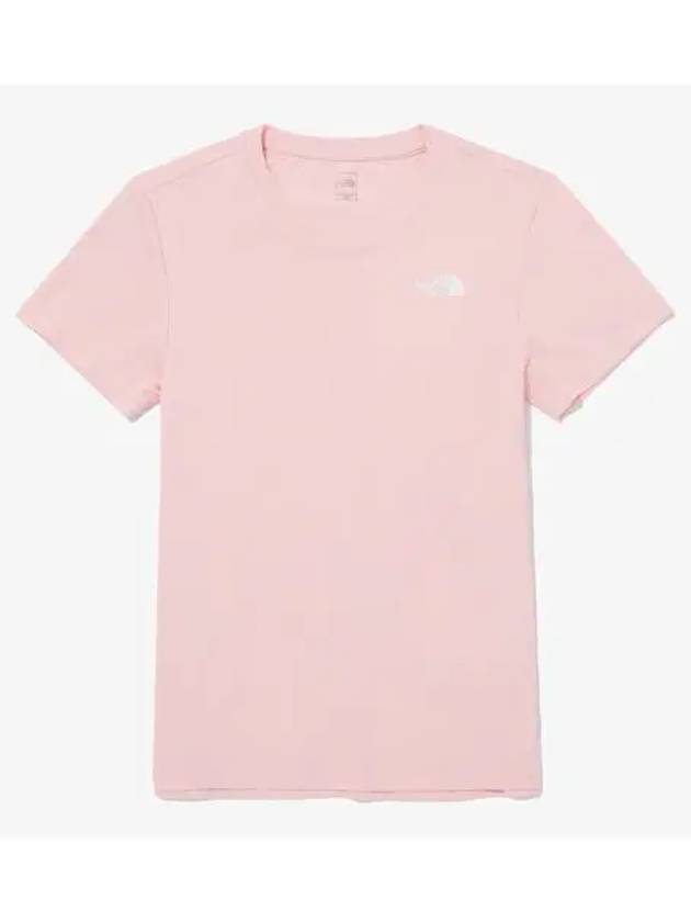 The North Face NT7UQ36C Women s Recovery Short Sleeve Round Tee - THE NORTH FACE - BALAAN 1