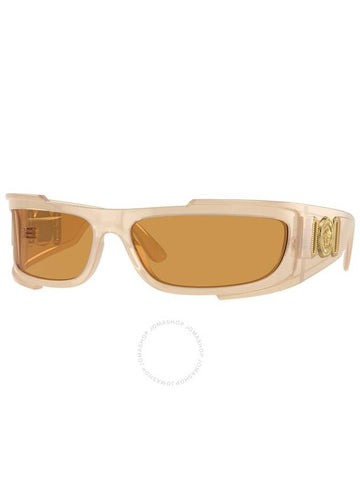 Versace Dark Orange Wrap Ladies Sunglasses VE4446 5413/7 67 - VERSACE - BALAAN 1