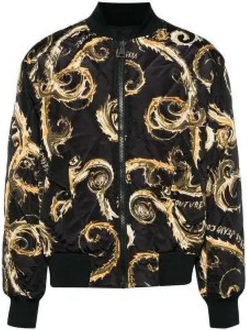 Chromo Couture Reversible Bomber Jacket 77GASD07CQD54G89 1331142 - VERSACE - BALAAN 1