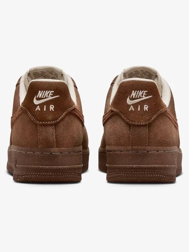 Air Force 1 07 Suede Low Top Sneakers Cacao Wow - NIKE - BALAAN 7