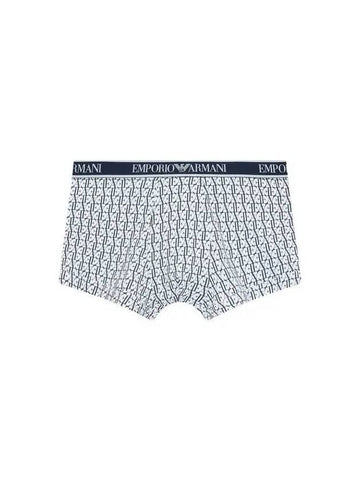 UNDERWEAR Men s Logo Pattern Banding Draw Light Gray - EMPORIO ARMANI - BALAAN 1