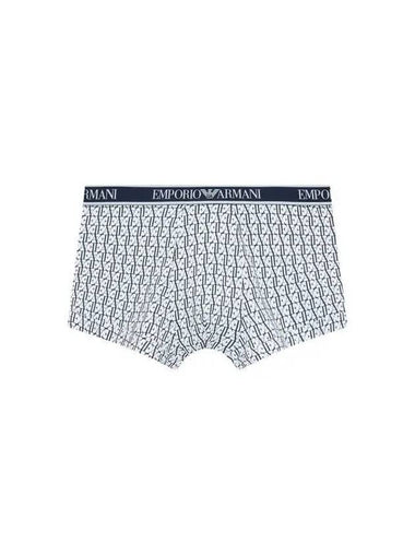 UNDERWEAR Men s Logo Pattern Banding Draw Light Gray - EMPORIO ARMANI - BALAAN 1