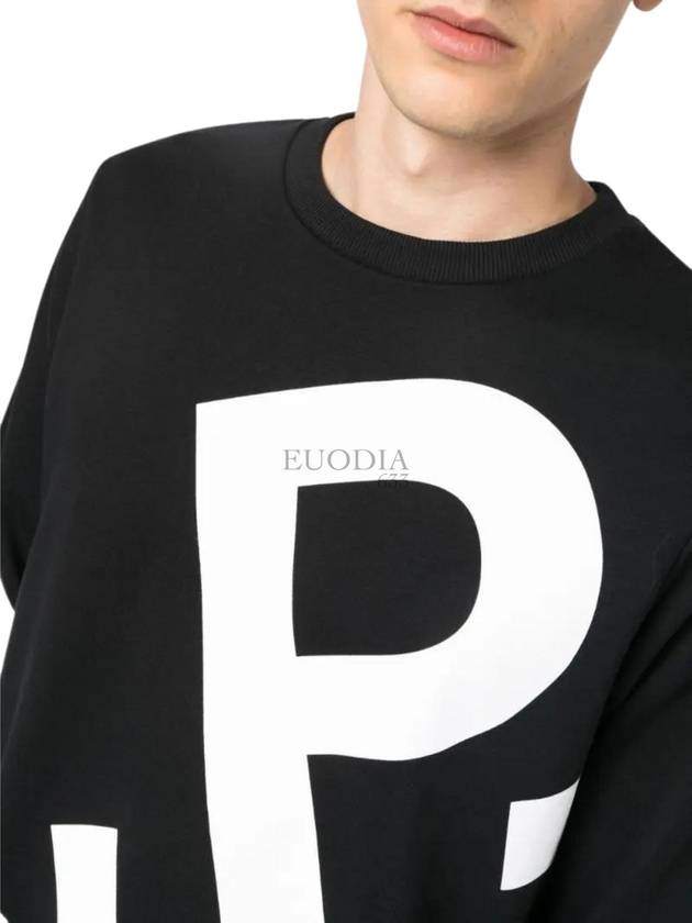 Cory Big Logo Cotton Sweatshirt Black - A.P.C. - BALAAN 8