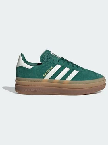 Gazelle Bold W Women s Original Collegiate Green Off White Gold Metallic JI0325 696975 - ADIDAS - BALAAN 1