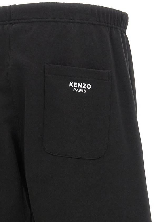 Pop Embroidery Shorts Black - KENZO - BALAAN 5