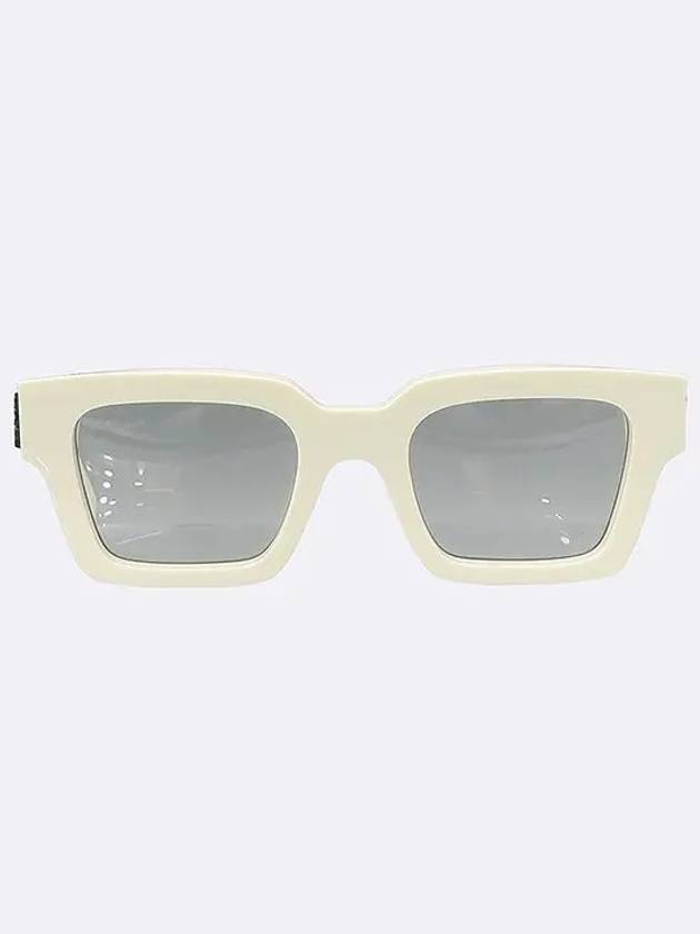 OW40001U white color side logo sunglasses - OFF WHITE - BALAAN 2