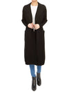 Getti Long Cardigan Black - MAX MARA - BALAAN 8