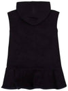 Kids Sleeveless Embroidered Hooded Dress 8I00005899YV 778 - MONCLER - BALAAN 3