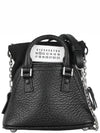 5AC Classic Baby Shoulder Bag Pale Black - MAISON MARGIELA - BALAAN 2