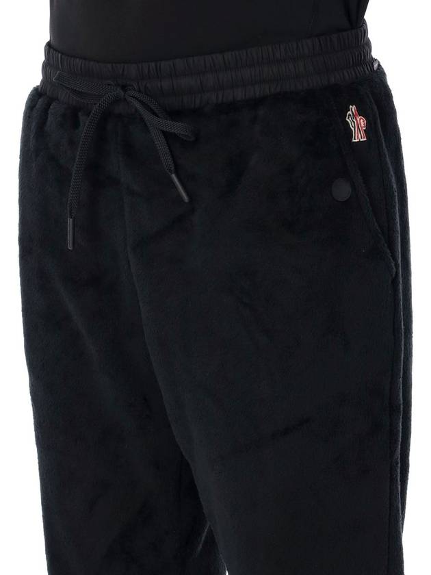 Polartec track pants black - MONCLER - BALAAN 4