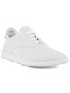 Women's Minimalist Leather Low Top Sneakers White - ECCO - BALAAN 3