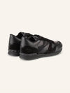 Rock Runner Lace-Up Low Top Sneakers Black - VALENTINO - BALAAN 3