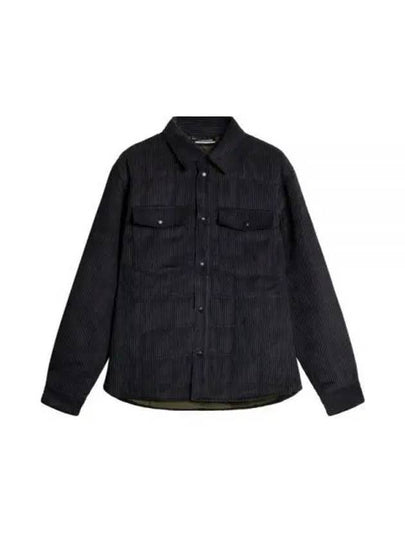 Jasper Overshirt Long Sleeve Shirt Black - J.LINDEBERG - BALAAN 2