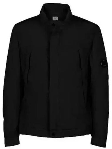 Nycra R Zip Up Jacket Black - CP COMPANY - BALAAN 1