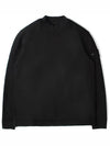 Ghost Piece Cotton Jersey Crew Neck Sweatshirt Black - STONE ISLAND - BALAAN 2