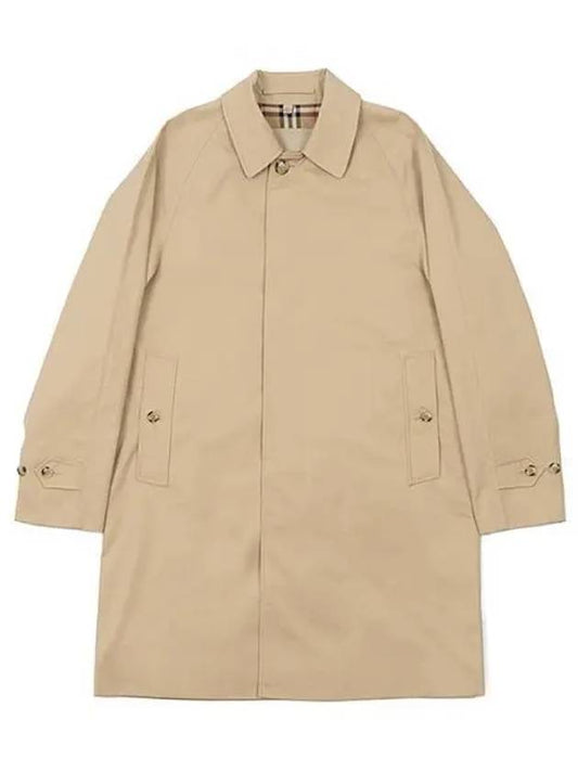 Camden Heritage Car Single Breasted Coat Beige - BURBERRY - BALAAN 2