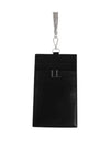 Chain Strap Leather Phone Case Black - ALEXANDER MCQUEEN - BALAAN 2