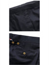 Super 120S Twill Classic Backstrap Trouser Pants Navy - THOM BROWNE - BALAAN 6