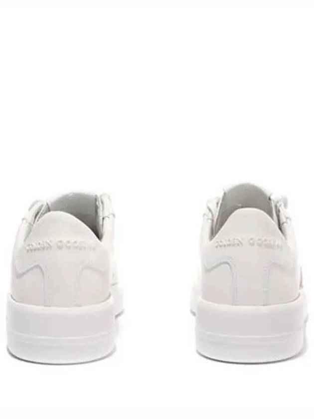 Pure Star Glitter Silver Low Top Sneakers White - GOLDEN GOOSE - BALAAN 6