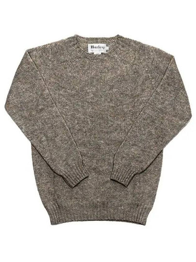 Shaggy Dog Knit Top Oyster - HARLEY OF SCOTLAND - BALAAN 2