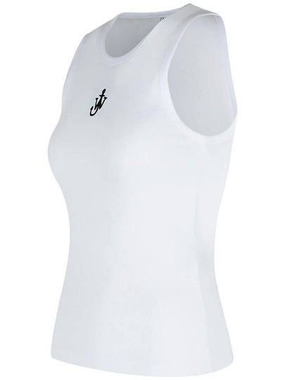 JW Anderson 'Anchor' White Cotton Tank Top - JW ANDERSON - BALAAN 2