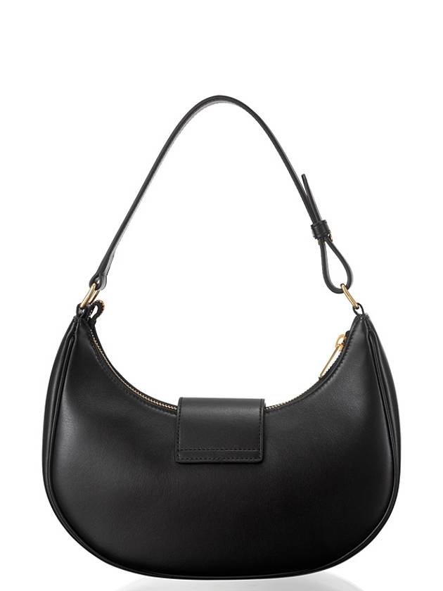 Ava Triomphe Smooth Calfskin Shoulder Bag Black - CELINE - BALAAN 4