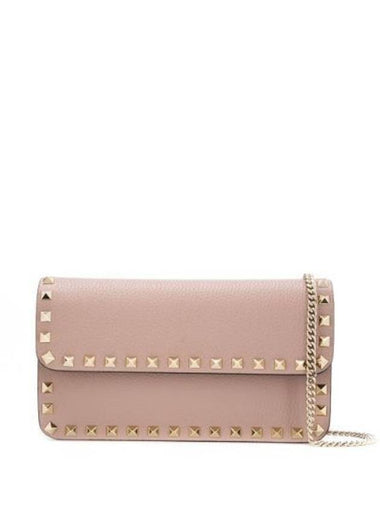 VALENTINO ROCKSTUD WALLET W/STRAP - VALENTINO - BALAAN 1