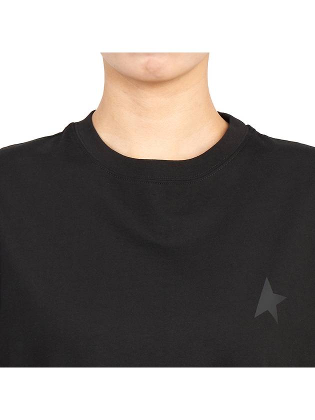 Black Star Collection Short Sleeve T-Shirt Black - GOLDEN GOOSE - BALAAN 7