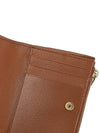 Intrecciato Small Leather Half Wallet Wood - BOTTEGA VENETA - BALAAN 10