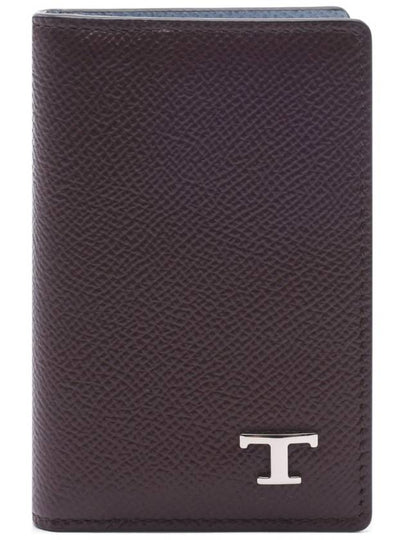 Men s T Logo Two tone Card Wallet XAMTSYFA200 RTV 9O72 24F - TOD'S - BALAAN 2