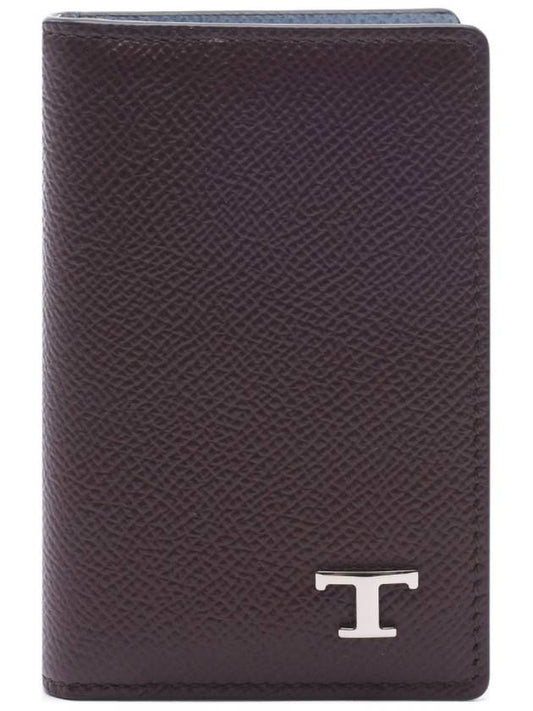 Men s T Logo Two tone Card Wallet XAMTSYFA200 RTV 9O72 24F - TOD'S - BALAAN 1