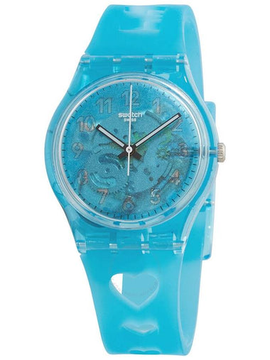 Swatch Mother's Day Love From A To Z Quartz Blue Dial Ladies Watch GZ353 - SWATCH - BALAAN 1