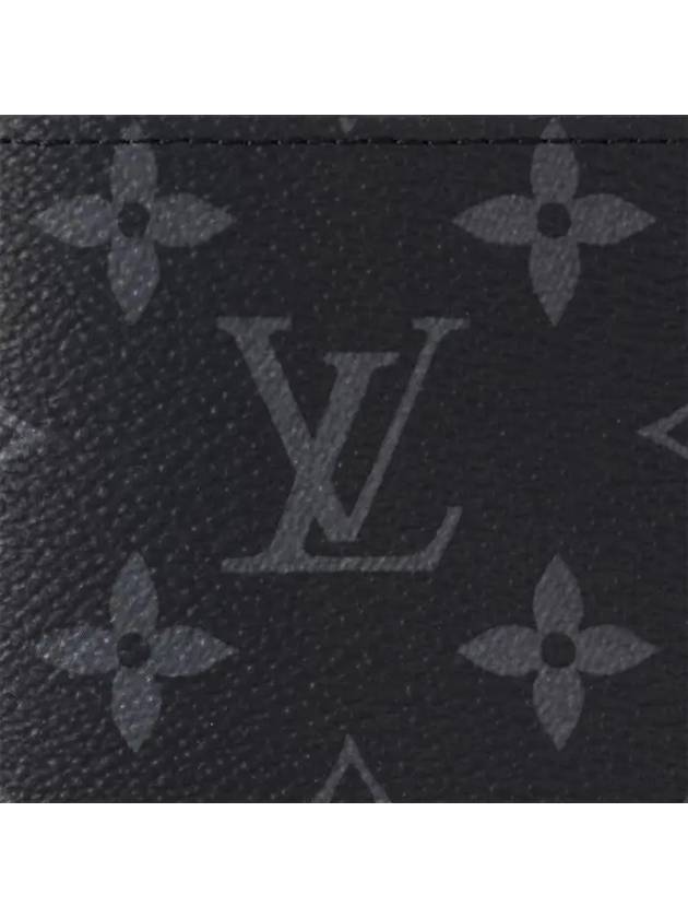 Monogram Eclipse Passport Wallet Black - LOUIS VUITTON - BALAAN 6