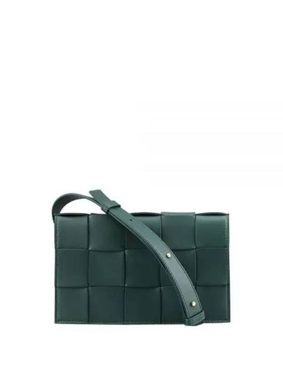 Intrecciato Cassette Cross Bag Green - BOTTEGA VENETA - BALAAN 2